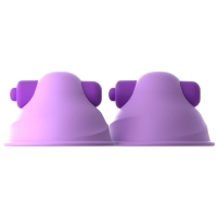 Fantasy For Her Vibrating Nipple Suck-hers Purple Vibrating Nipple Pumps