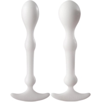 Aneros Peridise White Butt Plugs 2 Sizes Pack