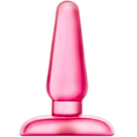 B Yours Eclipse Anal Pleaser Medium 4.25" Pink Butt Plug