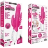 Rabbit Essentials Pink Double Penetration Rotating Rabbit Vibrator