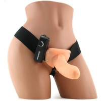 Fetish Fantasy Series For Him Or Her Vibrating Hollow Strap-on