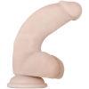 Evolved Real Supple Poseable 7'' Flesh Dildo