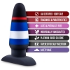 Avant Pride P4 Power Play Tapered Butt Plug With Flared Base