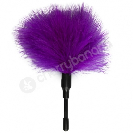 Fetish Collection Small Purple Fluffy Feather Tickler