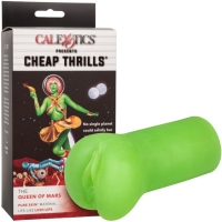 Cheap Thrills The Queen Of Mars Green Pureskin Penis Masturbator