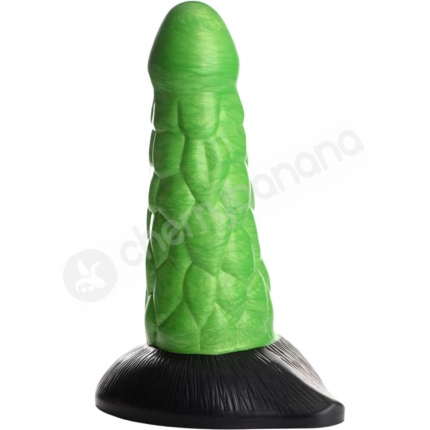 Creature Cocks Radioactive Reptile Thick Scaly Silicone Dildo