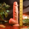 Evolved Realistic Dildo 8'' Light Life-Like Dual Density Dong