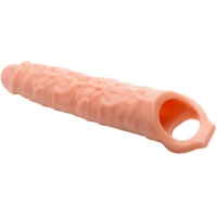 Size Matters 3" Flesh Penis Extender Sleeve