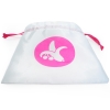 Cherry Banana Satin Storage Bag Small