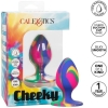 Calexotics Cheeky Medium Tie-Dye 2" Silicone Butt Plug
