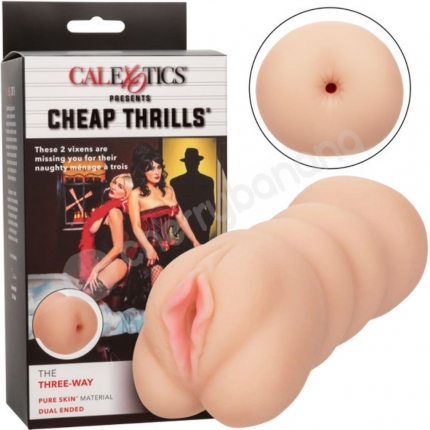 Cheap Thrills The Three-Way Double Ended Vaginal & Anal Stroker