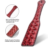 Cherry Banana Thrill Red Faux Leather Spanking Paddle