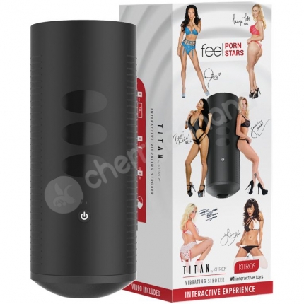 Kiiroo Titan Feel Pornstars Experience Interactive Vibrating Masturbator