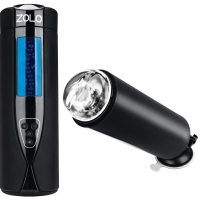 Zolo Tornado Full Shaft Auto Masturbator With Suction Cup Base & Erotic Sounds