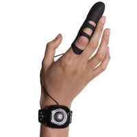 Adrien Lastic Touche Black Finger Sleeve Vibrator