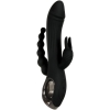 Evolved Trifecta Large Black Triple Stimulation Anal G-spot Clit Vibrator