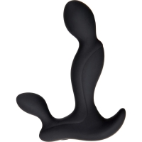 Adam & Eve Adam's Vibrating Triple Probe Black Prostate Massager