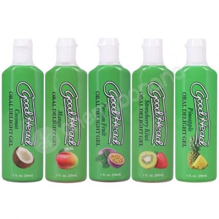 Goodhead Oral Delight Gel Tropical Fruits 5 Pack