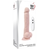Adam & Eve Adam's True Feel Flesh Rechargeable Vibrator Dildo With Remote