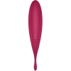 Satisfyer Twirling Pro+ Red 2 in 1 App Controlled Vibrator