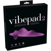 Vibepad 2 Purple Ride The Waves Warming Vibrating Licking Vibro Cushion With RC