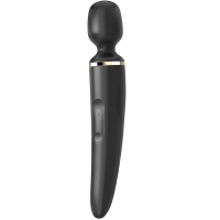 Satisfyer Wand-Er Woman Black Wand Vibrator