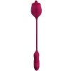 Evolved Wild Rose Flickering Stimulator With Thrusting Bullet