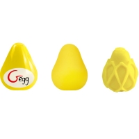 Gvibe Gegg Yellow Super Stretchy Pocket Masturbator