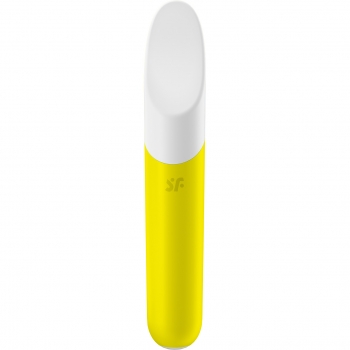 Satisfyer Ultra Power Bullet 7 Yellow Curved Tip Clit Vibrator