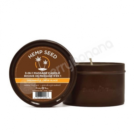 Hemp Seed Dreamsicle 3-in-1 Massage Candle 170g