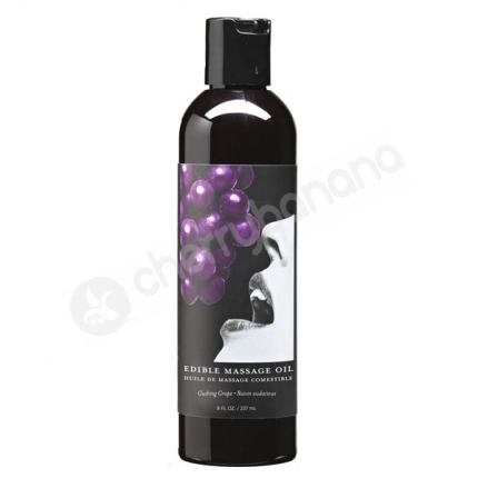 Gushing Grape Edible Massage Oil 237ml