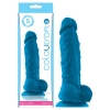 Coloursoft Blue 5'' Soft Dildo