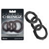 Fantasy C-Ringz Black Silicone Designer Cock Ring Stamina Set