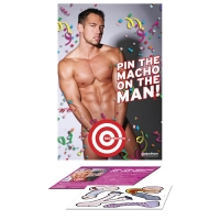 Pin The Macho On The Man Game